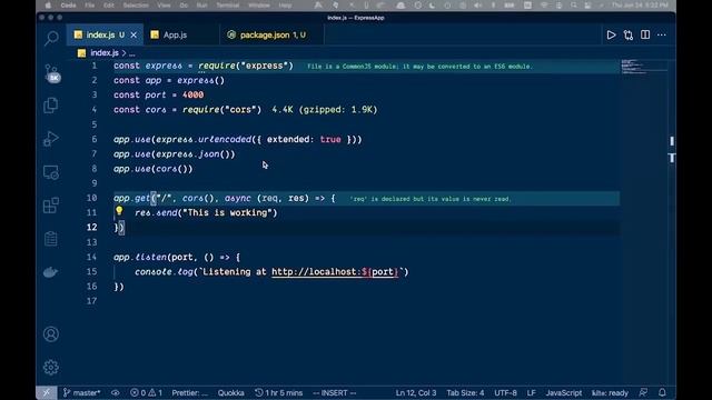 How to connect React JS and NodeJS Together -React - Node Tutorial смотреть онлайн