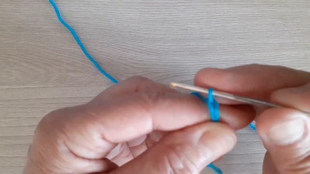 Цепочка из воздушных петель.Вяжем крючком. смотреть онлайн