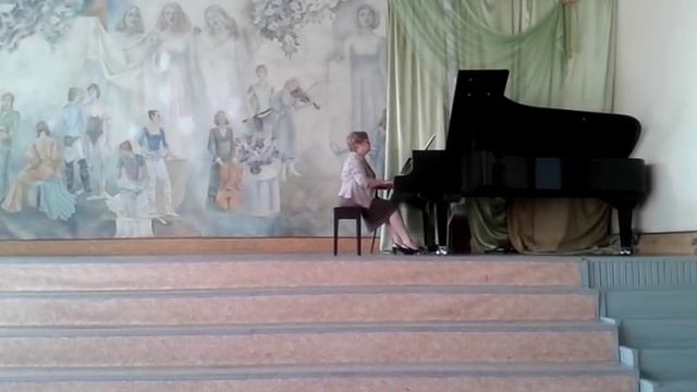 #IStepanovaBorovskaya plays Tango "Nostalgie" -I.Stepanova-Borovskaya смотреть онлайн