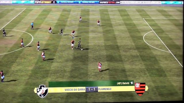 Vasco x Flamengo - Fifa 12 PS3 смотреть онлайн