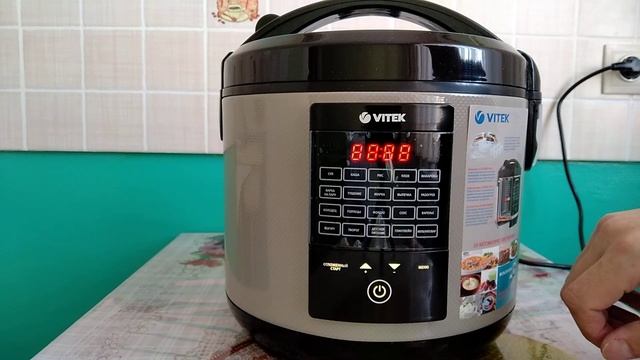 Мультиварка VITEK VT4271 CM включение и обслуживание