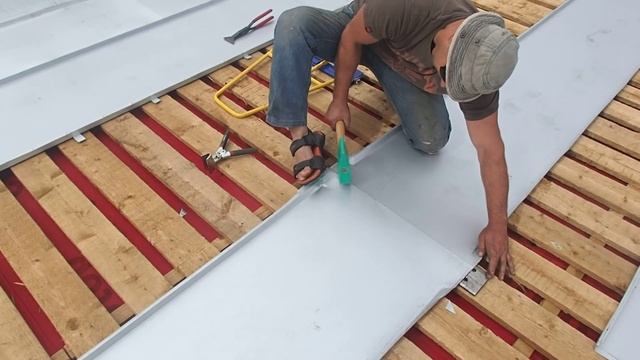 Горизонтальный двойной фальц