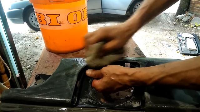 Восстановление цвета пластика панели ваз 2112 смотреть онлайн