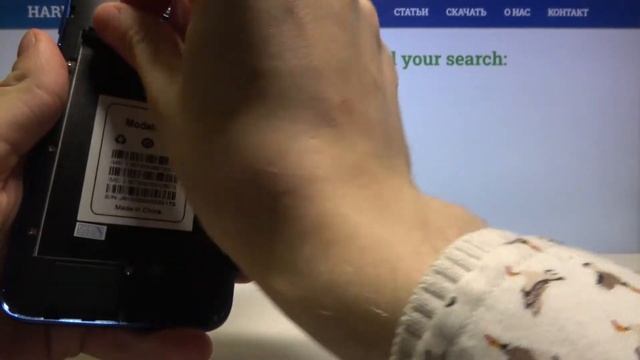 Установка SIM-карты и SD-карты памяти в DUODUOGO J6+ смотреть онлайн