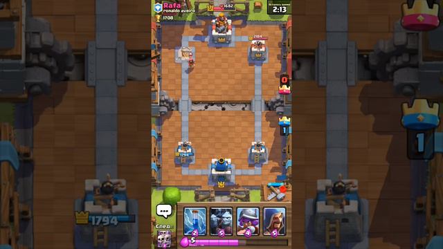 Clash royale Какой же крутой Лед.Колдун. смотреть онлайн