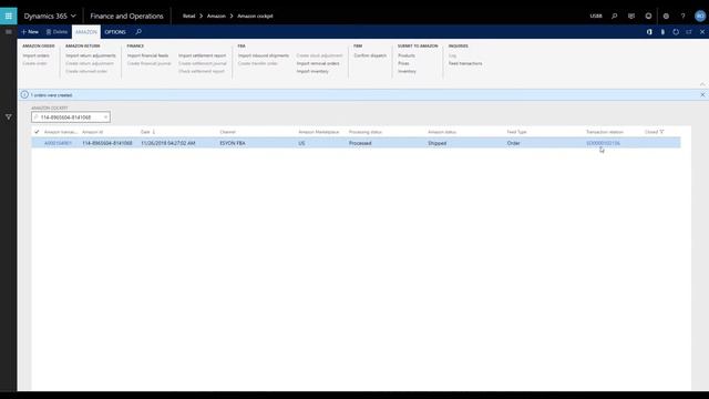 Amazon US tax handling in Dynamics 365 смотреть онлайн