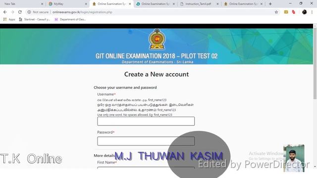 How To Login Online GIT Examination 2019 Tamil смотреть онлайн