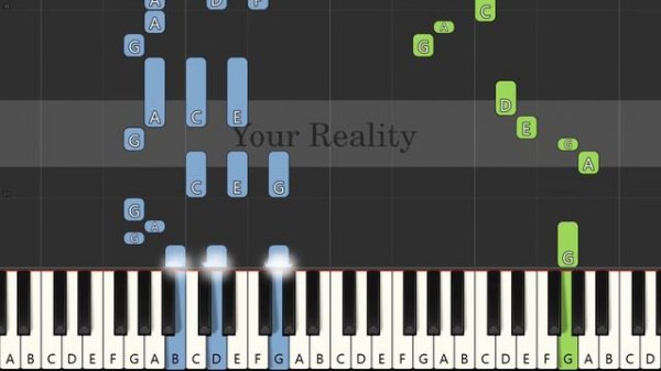 Your Reality | Dan Salvato | Easy Piano | C Major