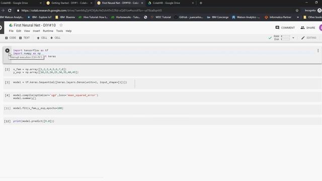 Deep Learning (Neural Net) with Google Colab - DIY-10 смотреть онлайн