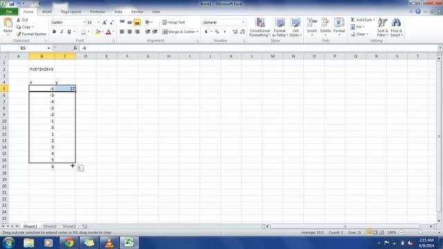 Quadratic Functions (Graphing Parabolas) - Graphs with Excel смотреть онлайн