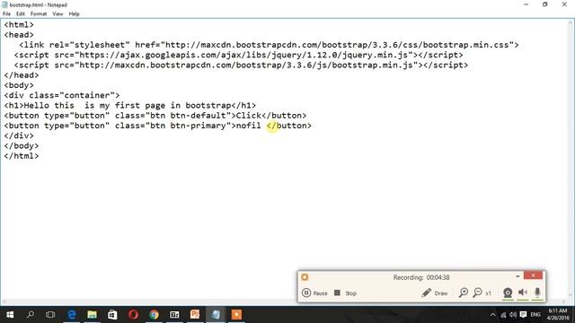 How To Create Website Using Bootstrap смотреть онлайн