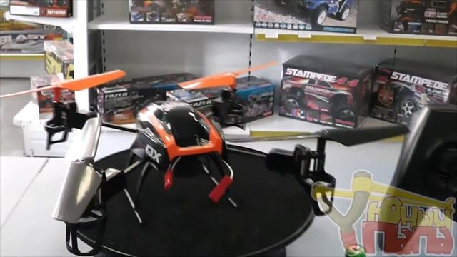 Обзор квадрокоптера Blade 180 QX с EFC-721 HD видеокамерой смотреть онлайн