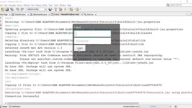 JavaFX 8 Tutorial 16 - Cascading Style Sheet (CSS) смотреть онлайн