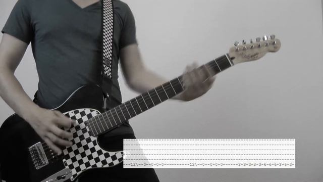 Papa Roach - Crooked Teeth [Guitar Cover with Tabs] смотреть онлайн