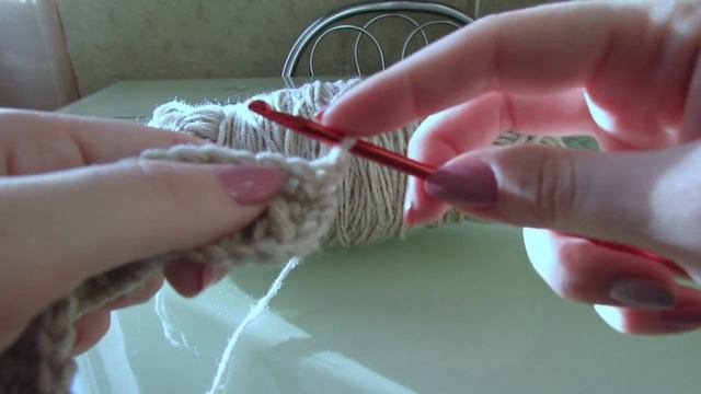 Повязка на голову крючком / Сrochet headband смотреть онлайн