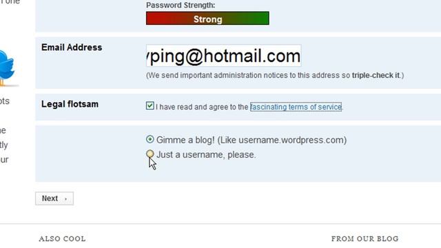 How to create a WordPress account 2013 смотреть онлайн