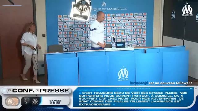 la conférence de presse d Igor Tudor et Leo Balerdi avant Lens OM смотреть онлайн
