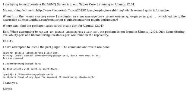 DevOps & SysAdmins: Nagios 3 how to install RabbitMQ plugin Ubuntu 12.04 смотреть онлайн
