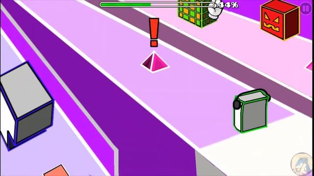 Geometry Dash [ 3D Dash 100% all coins ] By GirlyAle02 | PlayRTX смотреть онлайн