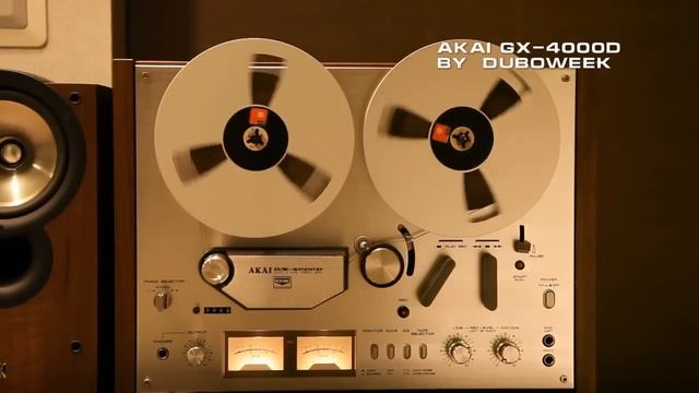 AKAI GX-4000D: Open Reel Deck Demo - Golden Age of Hi-Fi смотреть онлайн
