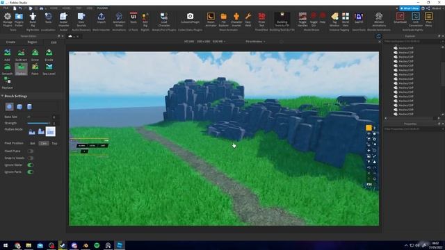 How To Make AMAZING Stylized Environments (Roblox Studio) смотреть онлайн