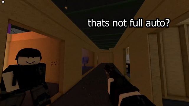 NO FULL AUTO IN THE BUILDING (Phantom Forces) смотреть онлайн
