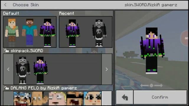 SKIN 4D SWORD - MINECRAFT SKINS