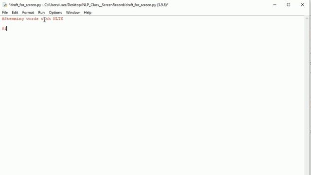 STEMMING | NLTK| DATA CLAENING | PREPROCESSING DATA смотреть онлайн