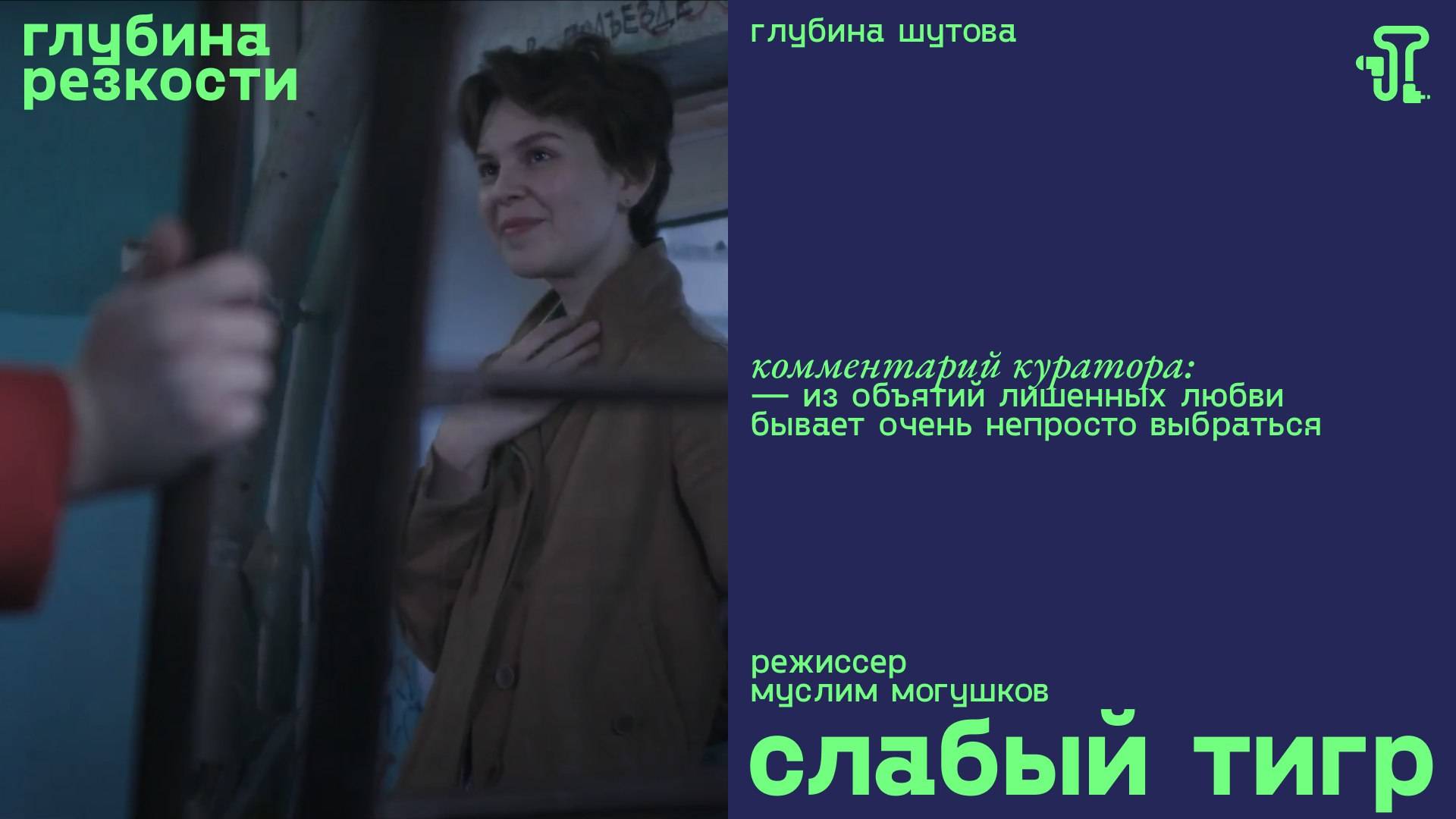 Слабый тигр [с тифлокомментариями] (короткометражка, реж. Муслим Могушков) смотреть онлайн