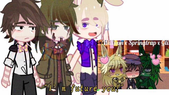 “Aftons and Emilys react to their ships.” | 1/2 | FNAF FANDOM | Afton Family смотреть онлайн