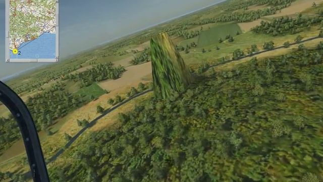 IL-2 Sturmovik Cliffs of Dover - terrain bug смотреть онлайн