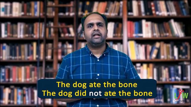 Making negative sentences in English using Marathi | Negative Sentence Trick смотреть онлайн