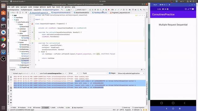 Kotlin Coroutines từ lý thuyết đến thực hành - Luyện tập sử dụng Coroutines смотреть онлайн