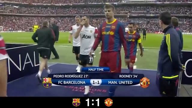 Barcelona vs Manchester United (UCL) (Final) 2010-11 English Commentary HD 1080p смотреть онлайн