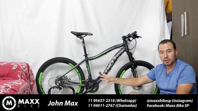 Review Bicicleta Athor Bikes modelo Orion aro 24 com 21v shimano смотреть онлайн