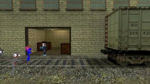 Counter-Strike 1.6 - de_train (Zombie Server) - Animation