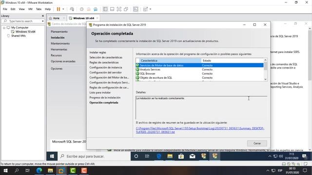 INSTALAR SQL SERVER 2019 EN ESPAÑOL + Análisis Services e Integration Services. смотреть онлайн