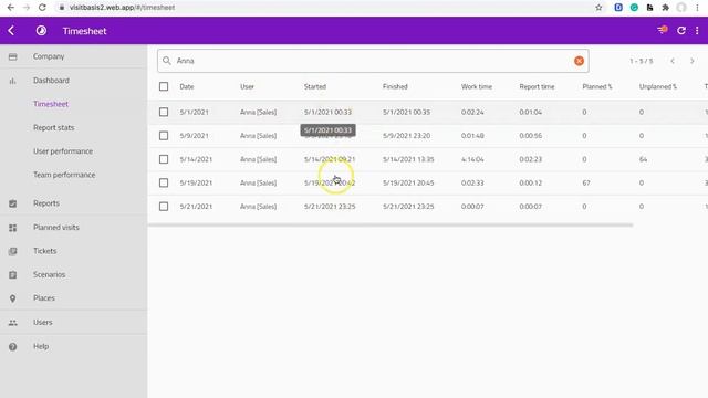 Timesheets смотреть онлайн