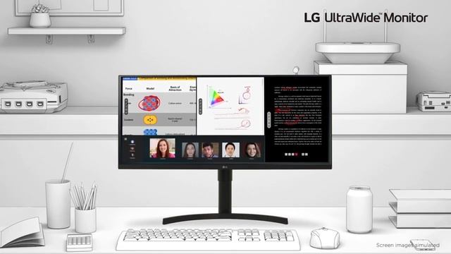LG UltraWide™ | Why 21:9 Monitors? - For Your Webinars and Video Conferences смотреть онлайн