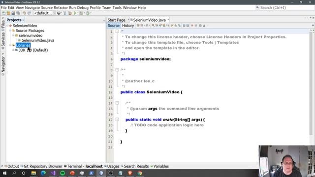 install selenium in netbeans java смотреть онлайн