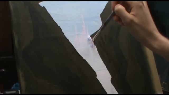Staircase to Infinity | Painting Process Video смотреть онлайн