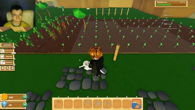 Roblox! Farmstead PETS! Усадьба 🐔! Первый взгляд! Создали грязную ферму! №2