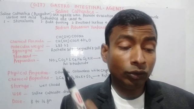 GIT Part 4 Gastro Intestinal Agent Saline Cathartic Pharmaceutical chemistry 1 смотреть онлайн