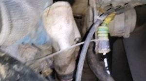 как снять теплообменник не трогая турбину,скания 4 серии, scania 124c.