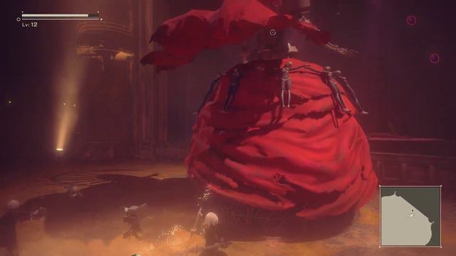 NieR Automata: Amusement park (boss fight) #3 смотреть онлайн