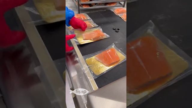 Производство слабосолёного лосося от fish2o смотреть онлайн