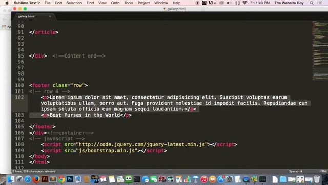 Bootstrap Tutorial Complete Course #15 HOW TO MAKE A PHOTO GALLERY смотреть онлайн