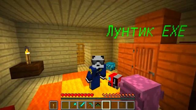 ЧТО СКРЫВАЕТ ЗЛОЙ КУЗЯ ЛУНТИК EXE ЗЛАЯ РОЗА ИЗ БАРБОСКИНЫХ ЗА СЕКРЕТНОЙ ДВЕРЬЮ И ЧЕРДАКЕ В МАЙНКРАФ смотреть онлайн