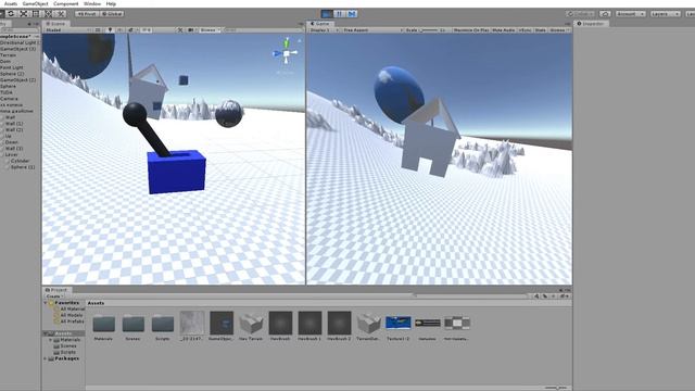 Перемещение домика в Unity смотреть онлайн