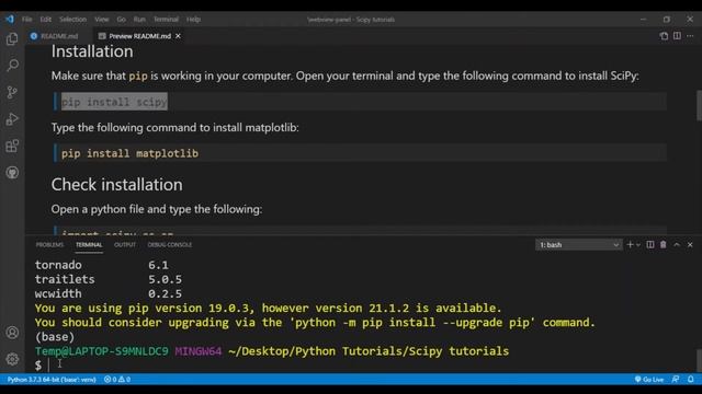 SciPy Tutorial 1: Overview and Installation смотреть онлайн